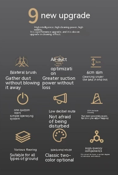 Household Smart Robot Vacuum Cleaner - Sustainable stuff